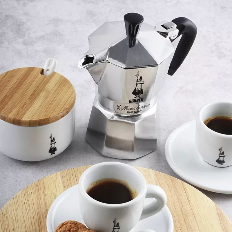 Bialetti Moka Express moka kanvica 0,775 L hliník, čierna