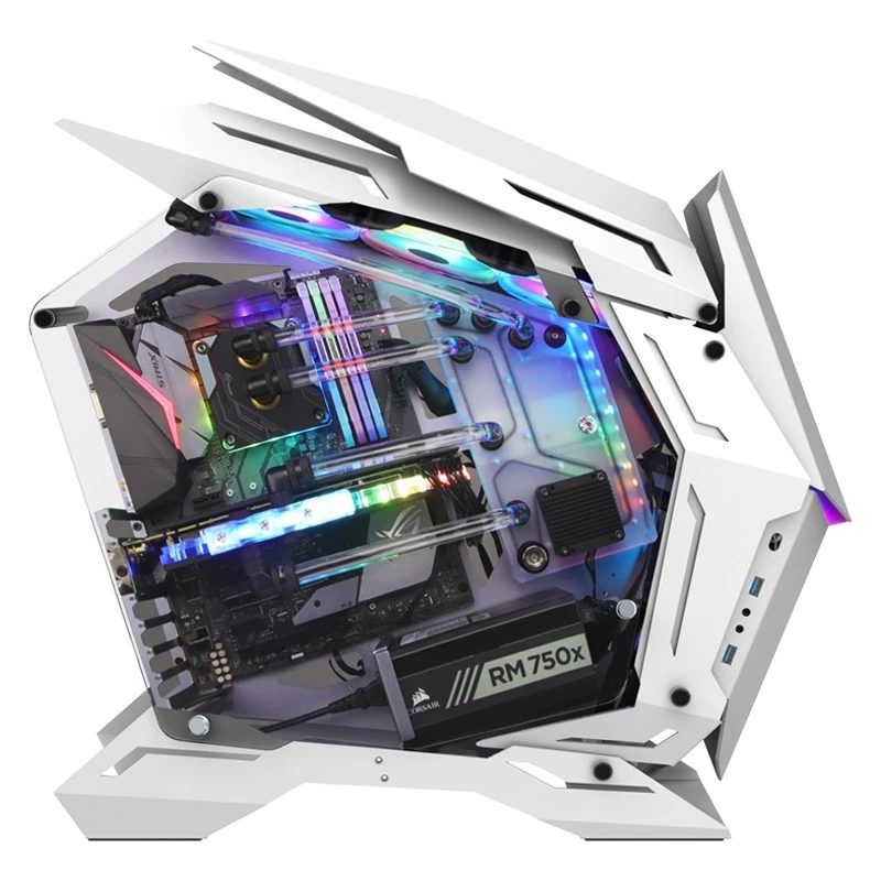 Jonsbo MOD3 - PC - biela - ATX - EATX - ITX - micro ATX - hliník - Gaming - 17 cm (MOD3 WHITE)