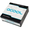 Alphacool Eiszapfen Pro konektor 16 mm hardtube fitting G1/4, balenie 6 ks - chróm