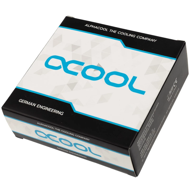 Alphacool Eiszapfen Pro konektor 16 mm hardtube fitting G1/4, balenie 6 ks - chróm