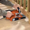 Black & Decker KA88 ručná pásová brúska pásová brúska oranžová