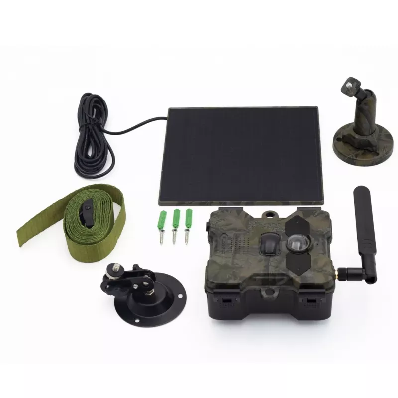 Technaxx 4G Wildcam TX-189 outdoorová kamera 4MP CMOS solárny panel