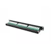 Patch panel LANBERG PPU5-1048-B 1U, 48 portov Cat5e, čierny, 445×102×44,5 mm