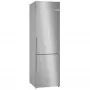Bosch Serie 4 KGN39VICT chladnička s mrazničkou, voľne stojaca, 363 l (260 l + 103 l), 203 cm, energetická trieda C, nerezová oceľ