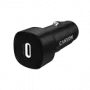 Auto nabíjačka CANYON OnDrive 30 PD 30W USB-C čierna – USB-C napájací zdroj do vozidla, 30W PD