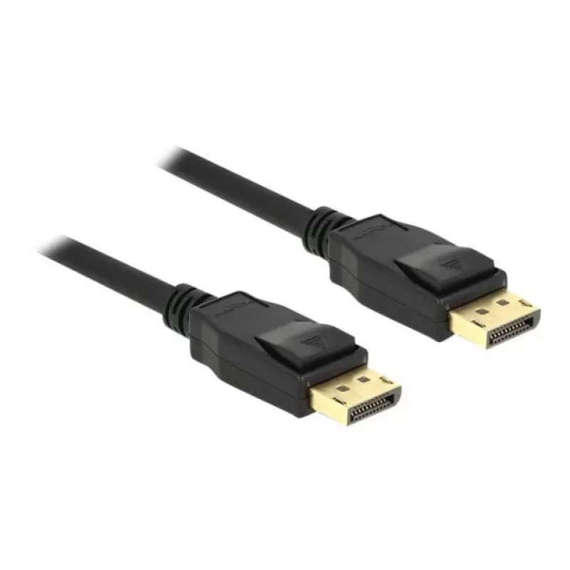 DeLOCK - DisplayPort kábel - DisplayPort (M) na DisplayPort (M) - 1,5 m - podpora 4K - čierny (85508)