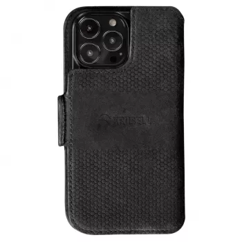 Peňaženkové puzdro Krusell 62396 pre iPhone 13 Pro Max 17 cm čierne