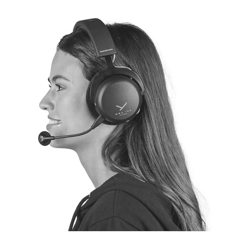 Headset Beyerdynamic MMX 150 — káblový a bezdrôtový, USB-C, Bluetooth, herný, 20–20000 Hz, 336 g, čierna