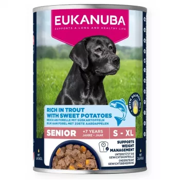 Krmivo pre psov Eukanuba EUK DOG CAN LC SR AB TRUT&SWPT 400g