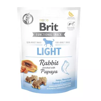 BRIT Care Functional Snack Light Rabbit - pamlsky pre psov - 150 g