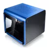 Mini-ITX PC skriňa RAIJINTEK METIS EVO TG — tvrdené sklo, modrá