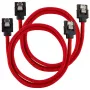 SATA kábel Corsair CC-8900254 0,6 m čierny červený
