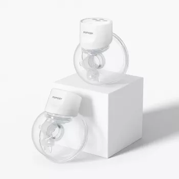Momcozy S12 Pro dvojitá elektrická odsávačka mlieka sivá, 180ml