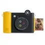 Fotoaparát na okamžité fotografie Kodak SMILE+ 2x3 čierny — prenosný fotoaparát na okamžité fotografie s 2×3 výtlačkami