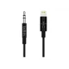 Belkin kábel Lightning na konektor slúchadiel - Lightning samec na stereo mini konektor samec - 91.4 cm - čierny - pre Apple iPhone (Lig