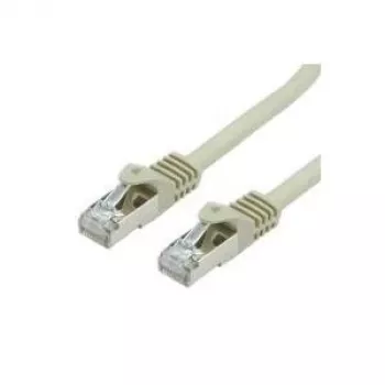 VALUE - sieťový kábel - RJ-45 (M) na RJ-45 (M) - 1 m - SFTP - CAT 6a - sivý