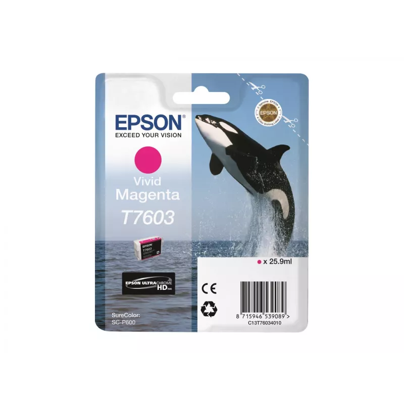 Epson C13T76034N10 atramentová kazeta 1 ks originálna vivid purpurová