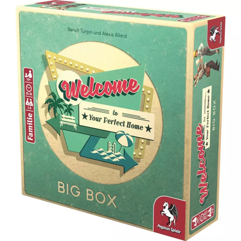 Vitaj vo svojom dokonalom domove Big Box, spoločenská hra