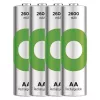 Batérie R6/AA NI-MH 2 600mAh blister 4 ks
