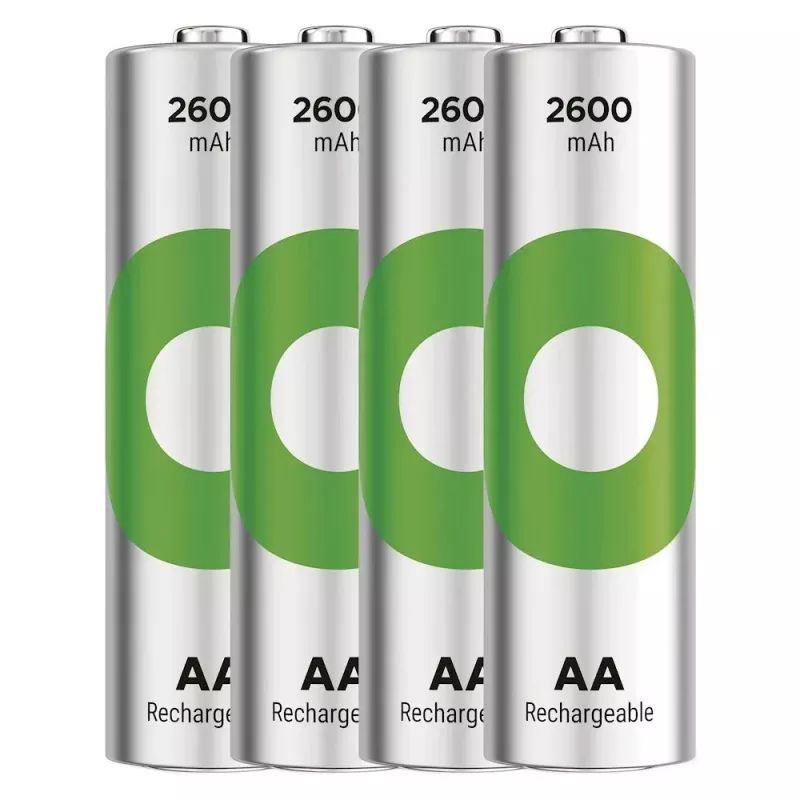 Batérie R6/AA NI-MH 2 600mAh blister 4 ks