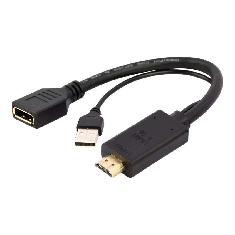 Cablexpert video adaptér - 10 cm
