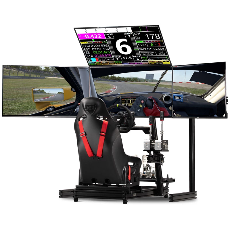 Next Level Racing Elite Quad Monitor Stand Black Edition NLR-E037 - držiak monitora