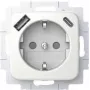 BUSCH JAEGER SCHUKO zásuvka USB-A+C 20 EUCB2USBAC-214 (2CKA002011A6296)