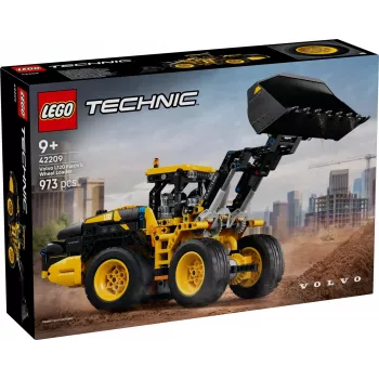 LEGO Technic Volvo L120 elektrický nakladač model 42209, 973 dielov, pre deti od 9 rokov, 140×110×350 mm