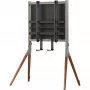 One for All Falcon Universal WM 7481 - stojan - pre LCD TV / soundbar - orech, antracit - veľkosť obrazovky: 81,3–177,8 cm (32–70)