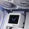 Kvapalinový CPU chladič Valkyrie VK-AIOV240W 240-mm radiátor s LCD