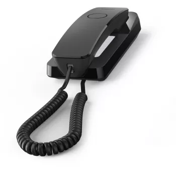 Analógový telefón Gigaset DESK 200 čierny káblový handset 10 záznamov