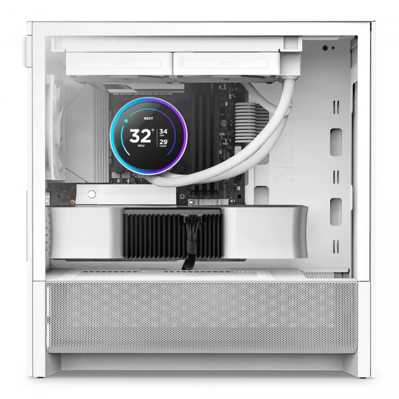 PC skriňa NZXT H9 H3 Flow Midi Tower biela