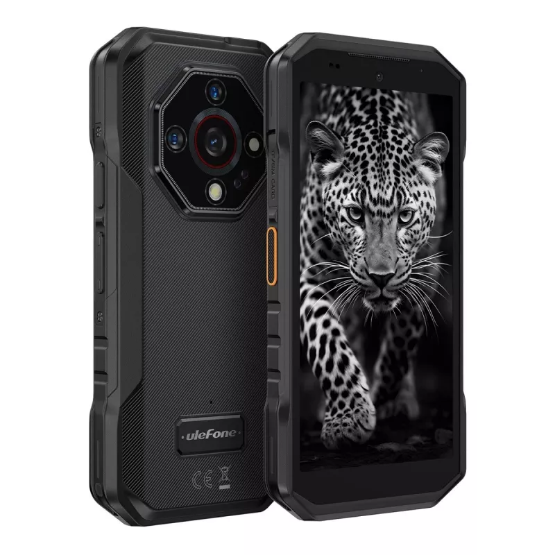 Ulefone Armor X32 UF-AX32/BK smartfón, 5,65 palca, 6 GB RAM, 128 GB, Android 14, 5500 mAh, Future Black