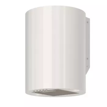Dunstabzugshaube MAAN Elba Mini WPB 431 — biela, oceľové puzdro, elektronické ovládanie, 120–300 m³/h, ø310 mm, výška 400 mm