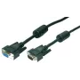 VGA kábel LogiLink 3 m M/W čierny