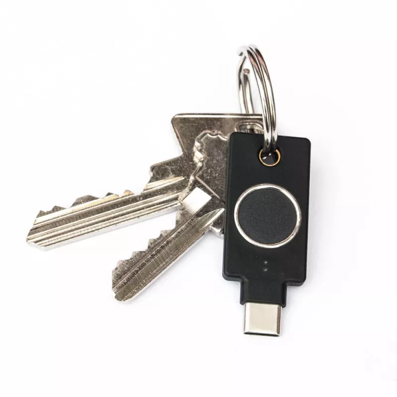YubiKey C Bio FIDO Edition Yubico čierna autentifikácia bez hesla