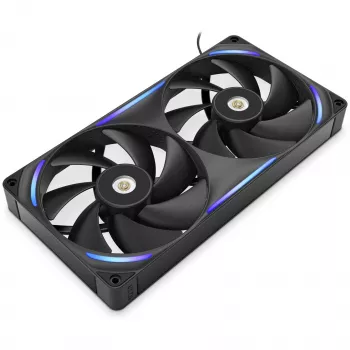 Skriňový ventilátor do počítača NZXT F280X 140 mm čierny, 1 ks, 280 × 140 × 30 mm