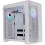 CTE C700 TG ARGB Snow, tower skriňa biela, tvrdené sklo