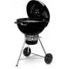Weber gril na drevené uhlie Master Touch GBS E-5750, 57 cm čierny