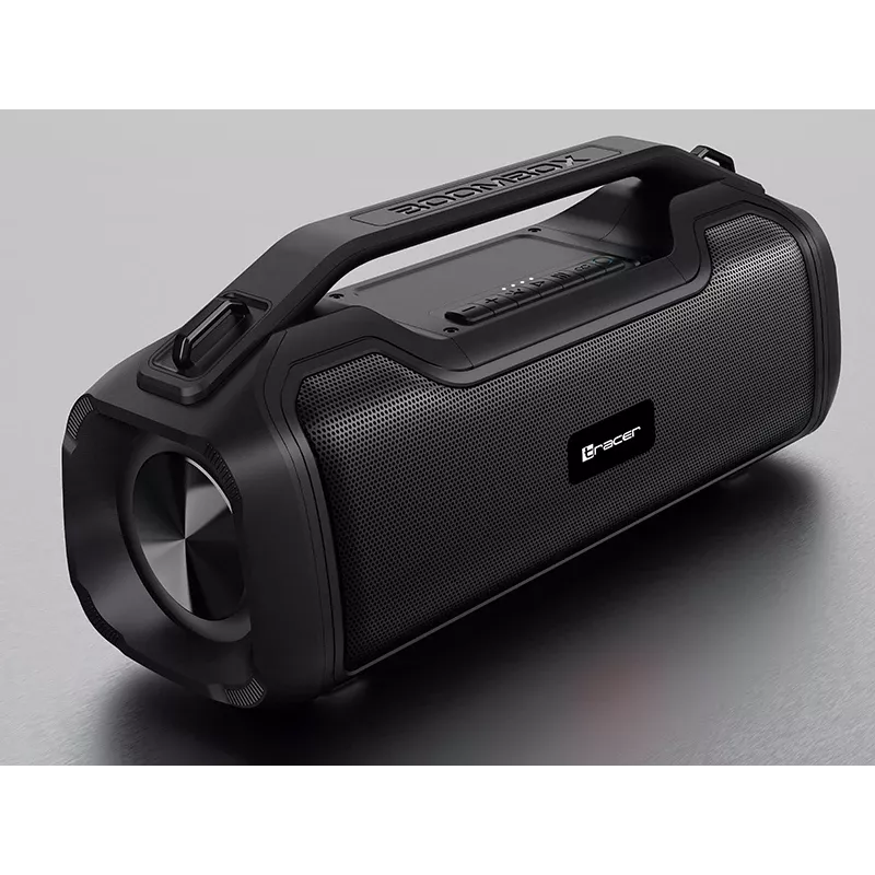 Stereo prenosný reproduktor TRACER BigBoy TWS Bluetooth 40 W RMS, Bluetooth 5.3, 12 h batéria, čierny