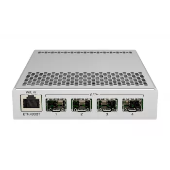 MikroTik | Switch | CRS305-1G-4S+IN | Web-managed | Desktop | 1 Gbps (RJ-45) počet portov 1 | SFP+ počet portov 4