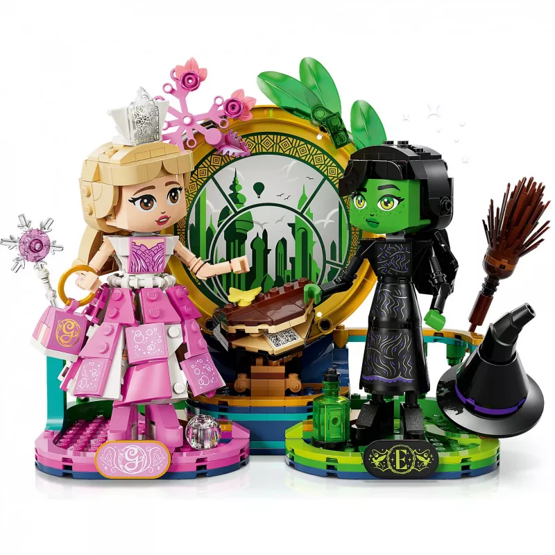 LEGO Wicked Figúrky Elphaba a Glinda 75682 – zberateľská sada minifigúrok