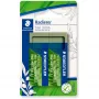 Guma Staedtler 526 80BK2 zelená, balenie 2 ks, bez latexu a ftalátov