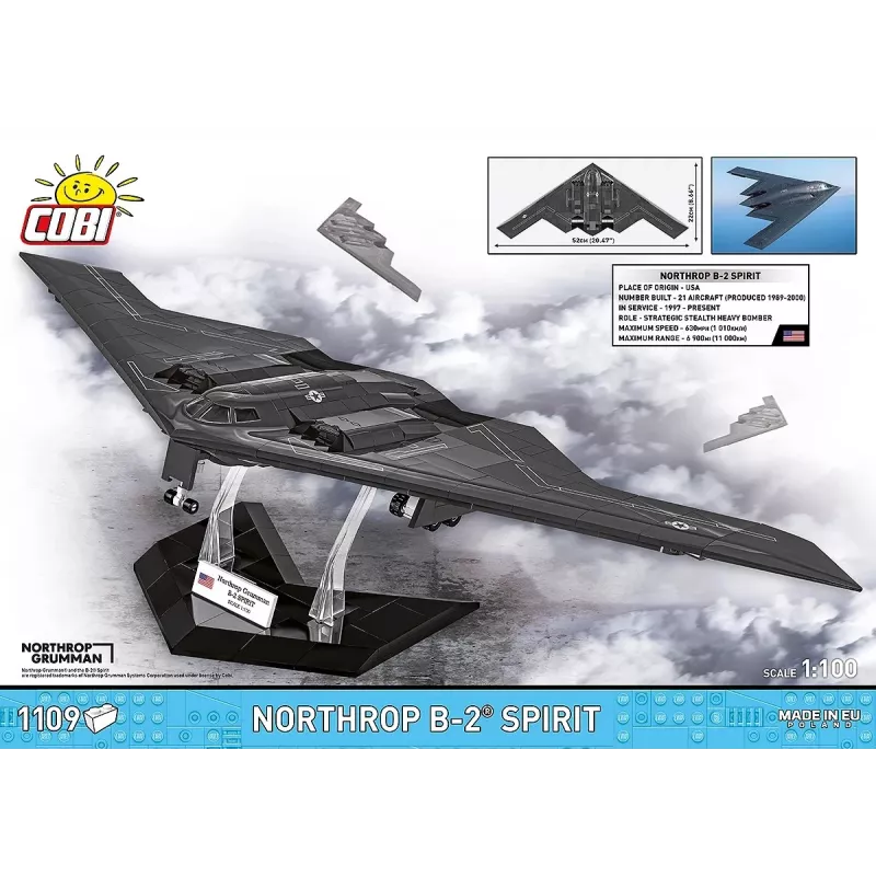Stavebnica Cobi Northrop Grumman B-2 SPIRIT
