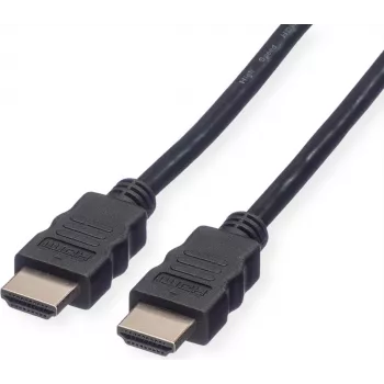 HDMI kábel VALUE 11.99.5904 5 m Type-A konektor samec na konektor samec 2.1 čierna