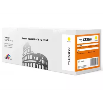 Toner TB kompatibilný s C531 TO-C531YN YE 100% nový