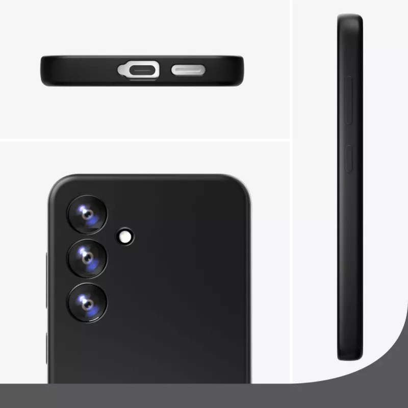 4smarts Silicone Case Cupertino 541337 puzdro pre Samsung Galaxy A56, čierne