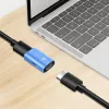 HDMI opakovač, 20m, 8K 60Hz, HDCP 2.3, hliník, modrá