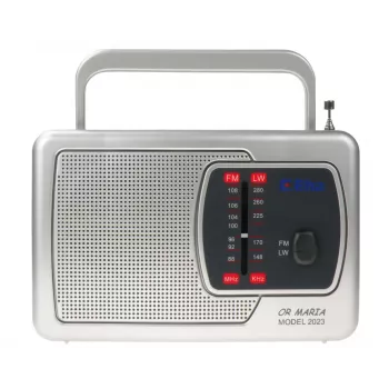 Eltra MARIA rádio strieborné