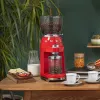 Smeg 50's Style mlynček na kávu CGF11RDEU červený